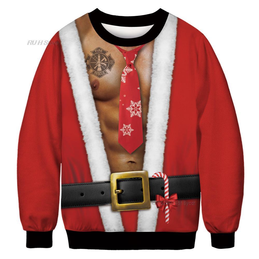 Ugly Christmas Sweater Santa Elf