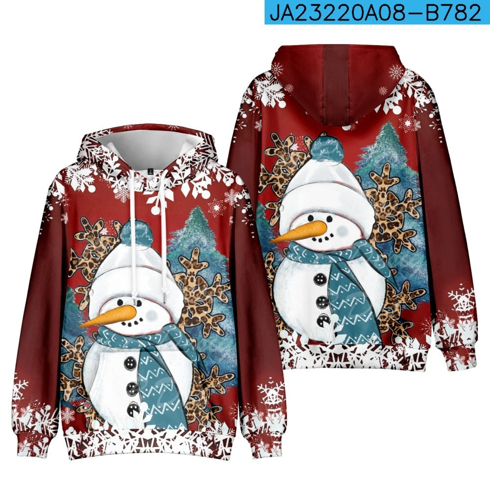 Christmas Christmas Snowman Personalized Printed Sweater