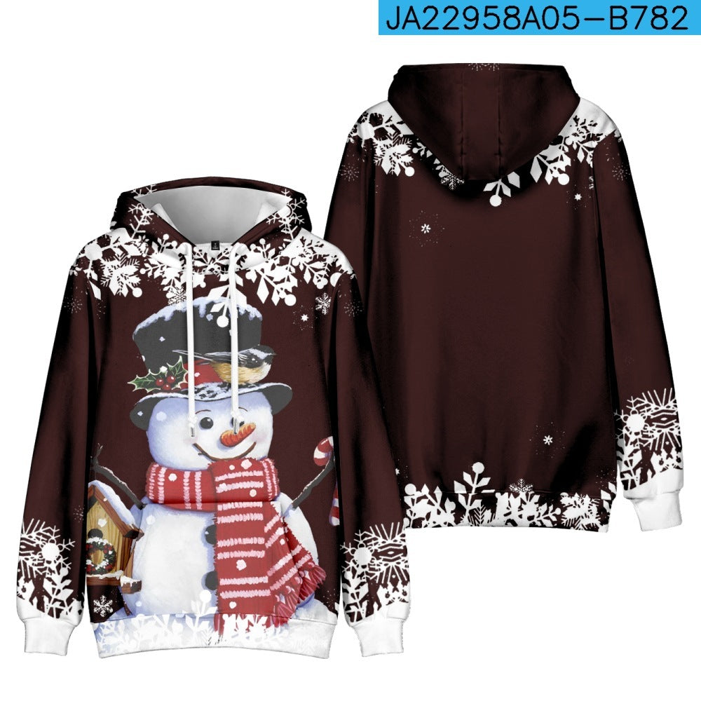 Christmas Christmas Snowman Personalized Printed Sweater